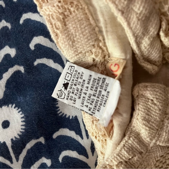 Vintage 90s Y2k Billabong Lace Floral Dress - Picture 8 of 9